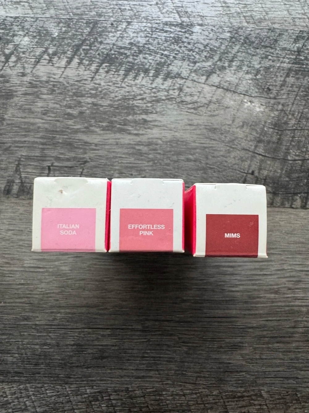 DIBS Beauty Go To Glossy Balm Bundle of 3 – Italian Soda, Effortless Pink, Mims
